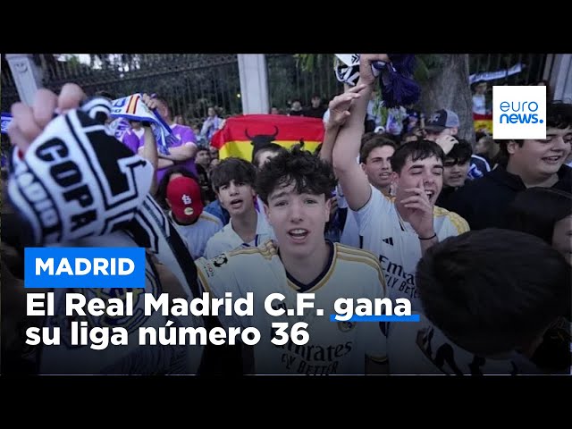 ⁣El Real Madrid sigue batiendo récords, 36 veces campeón de LaLiga