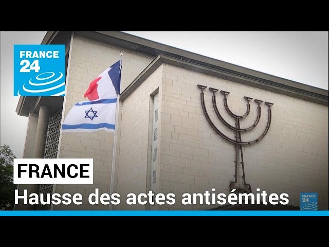 ⁣France : les actes antisémites en très forte augmentation depuis octobre • FRANCE 24