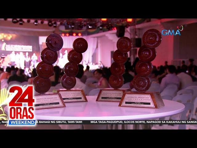 ⁣Ilang personalidad at programa ng GMA Network, pinarangalan sa 18th UP... | 24 Oras Weekend