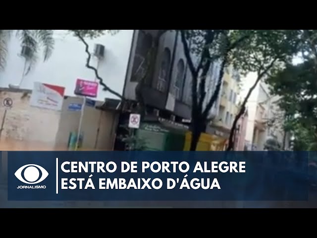 ⁣Centro de Porto Alegre está embaixo d'água | Band Jornalismo