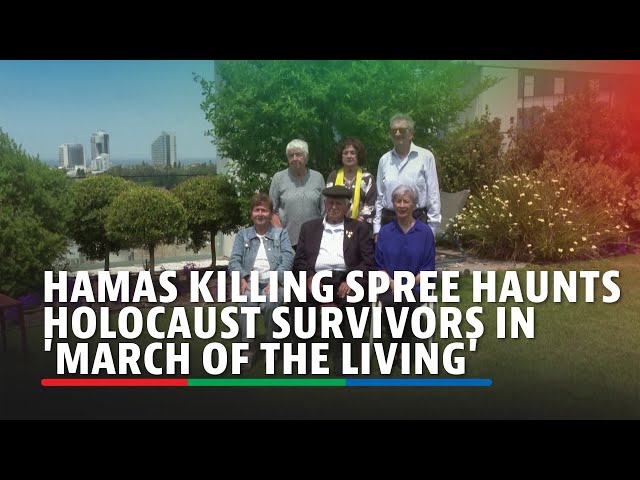 ⁣Hamas killing spree haunts Holocaust survivors in 'March of the Living' | ABS-CBN News