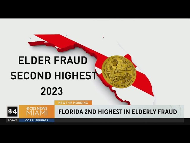 ⁣Florida ranks second-highest in U.S. for elderly fraud