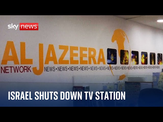 ⁣Israel rejects ceasefire demands and shuts down Al Jazeera's operations in the country