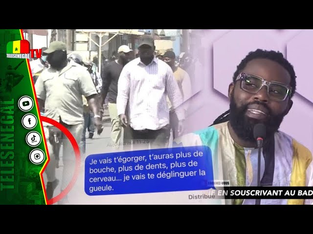 ⁣Youssou Bongo, auteur du tube "Diomaye moy Sonko" : "ragalou ma wone...wayé menace de