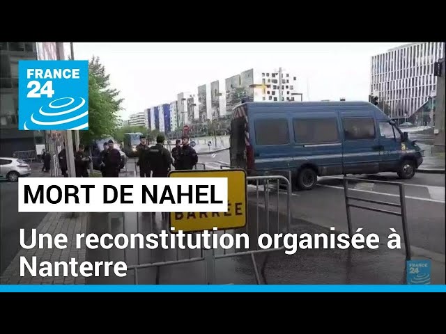 ⁣Mort de Nahel : une reconstitution organisée à Nanterre pour faire progresser l'enquête