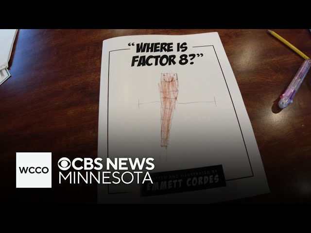 ⁣Minnesota 1st grader makes comic book, travels to D.C. to raise awareness of rare blood disorder