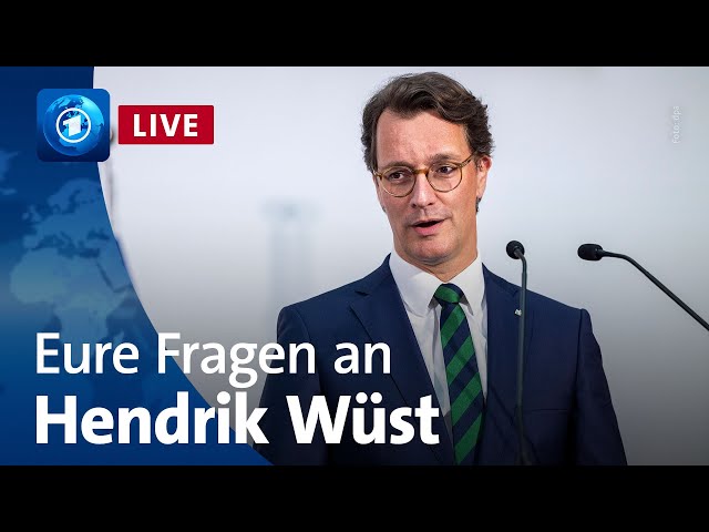 Eure Fragen an Ministerpräsident Hendrik Wüst (CDU) | Bericht aus Berlin Extra