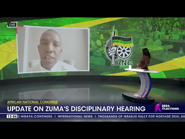 ⁣2024 elections | Discussion | Update on Zuma's disciplinary hearing
