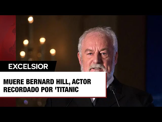 ⁣Muere Bernard Hill, actor recordado por 'Titanic' y el 'El Señor de los Anillos'