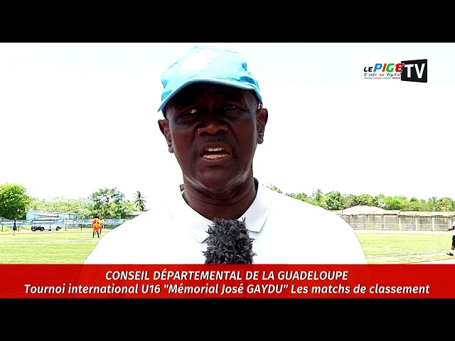 Conseil départemental : Tournois international U16 "Mémorial José GAYDU" Les matchs de cla