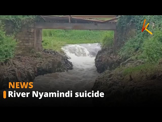 ⁣29-year-old woman throws herself into River Nyamindi