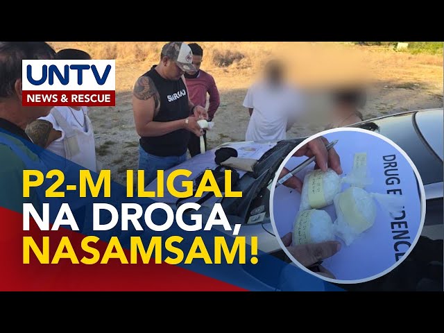 ⁣2 suspek, arestado; mahigit P2-M halaga ng iligal na droga, nasabat sa Abucay, Bataan