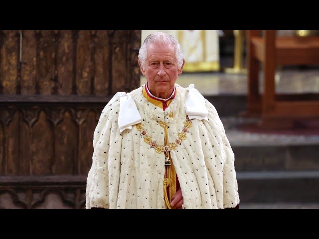 ⁣King Charles returns to duties as he reaches one-year coronation anniversary