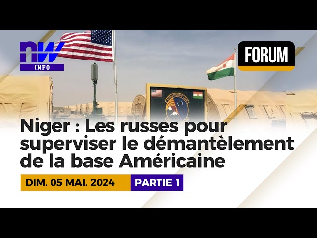 ⁣Niger : les russes pour superviser le démantèlement de la base Américaine  P1