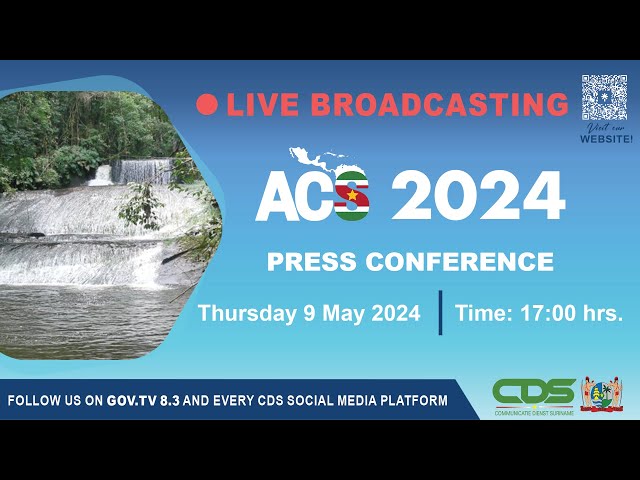 ⁣ACS 2024 PRESS CONFERENCE 09-05-2024