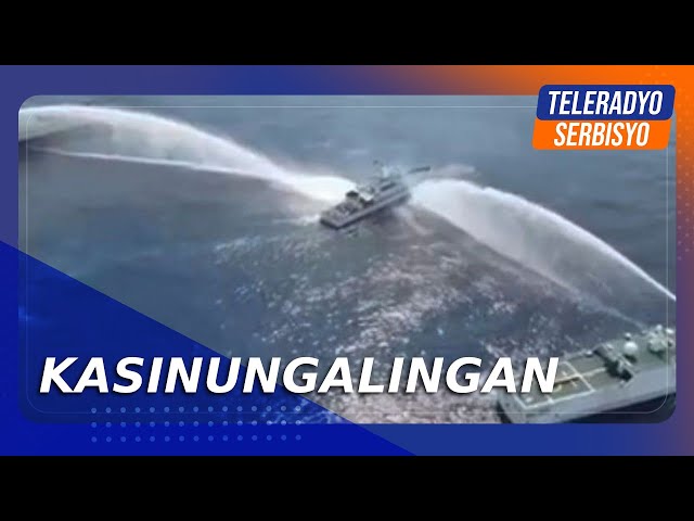 ⁣'Kasinungalingan': Chinese 'lies' meant to justify water cannon incident - Coast
