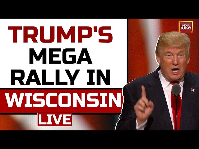 ⁣Donald Trump LIVE: Trump Promises To Win Back Wisconsin | Donald Trump''s Speech LIVE | US