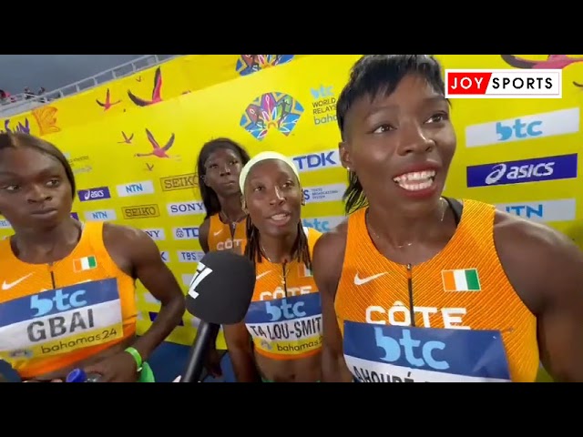 ⁣Bahamas 2024: Ta Lou and Ahoure show off dance moves after qualifying Côte d’Ivoire to the Olympics