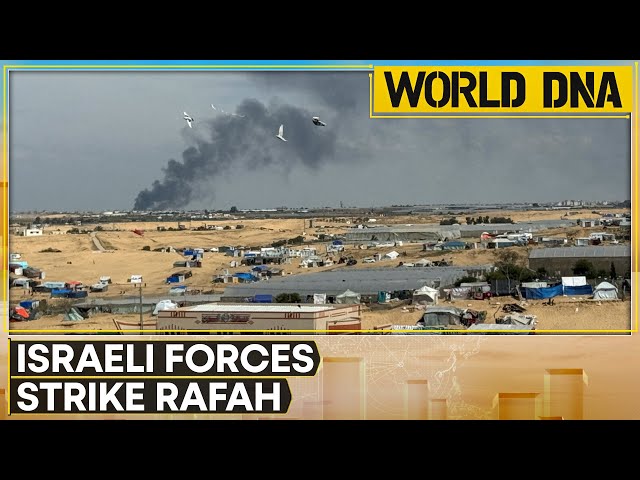 ⁣Israel's retaliatory strike hits Gaza's southern city of Rafah | WION World DNA LIVE