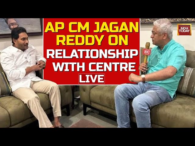 ⁣Rajdeep Sardesai With Andhra Pradesh CM Jagan Mohan Reddy Exclusive | India Today LIVE | 2024 Polls