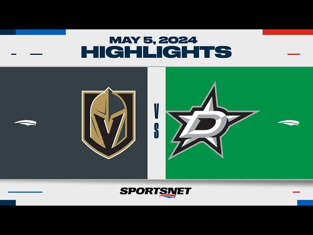⁣NHL Game 7 Highlights | Golden Knights vs. Stars - May 5, 2024