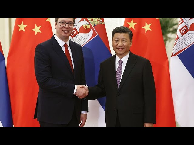 ⁣Le président chinois en visite d'État en France, Serbie et Hongrie