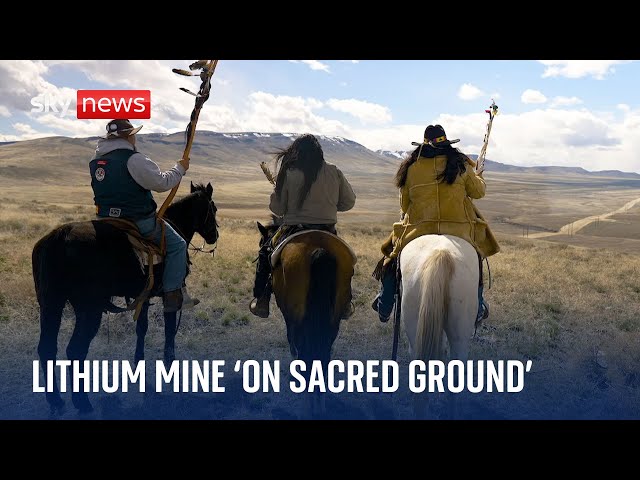 ⁣Lithium mine being built on site where Native Americans say ancestors were massacred