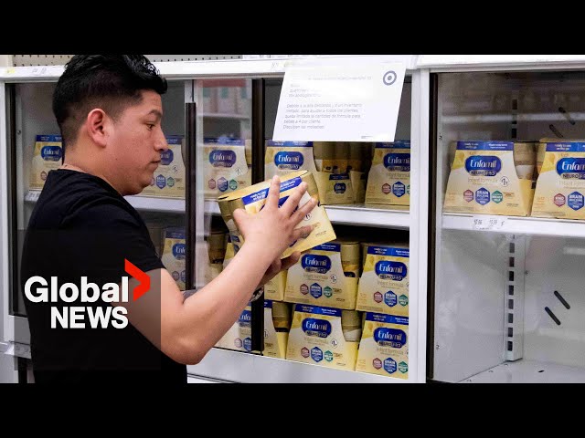 ⁣Parents in Canada struggling with rising baby formula costs