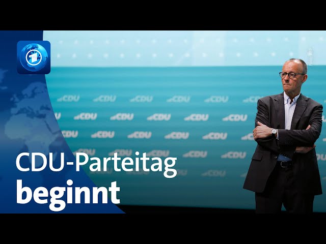 ⁣CDU-Parteitag beginnt