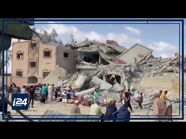 ⁣Gaza : Tsahal entame l'évacuation de la population se trouvant à Rafah