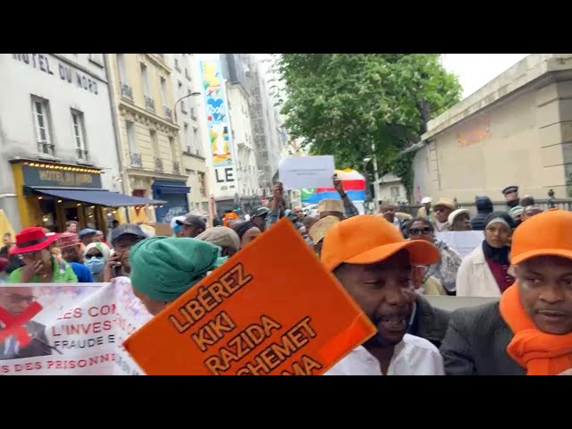 ⁣Un Grand mandamano à Paris contre le régime Azali