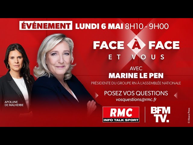 ⁣ DIRECT - L'intégrale de l'interview de Marine Le Pen, présidente du groupe RN à l'As