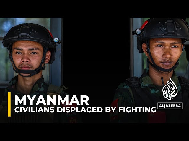 ⁣Myanmar’s civil war: 2.5 million civilians displaced by fighting