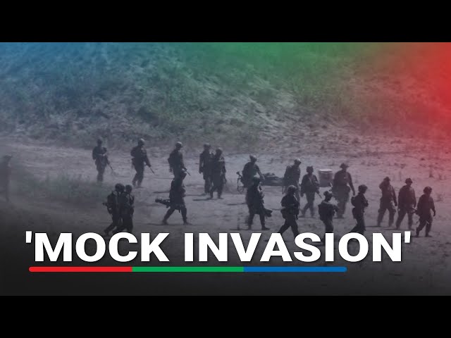⁣Philippines, US repel mock foreign invaders in annual military exercises