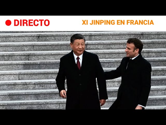 ⁣FRANCIA-CHINA: XI JINPING se reúne con MACRON y VON DER LEYEN en el ELÍSEO | RTVE Noticias