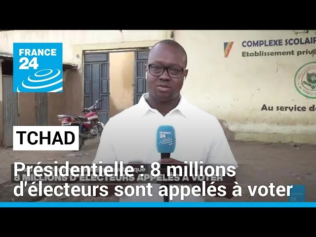 ⁣Présidentielle au Tchad : 8 millions d'électeurs sont appelés à voter • FRANCE 24