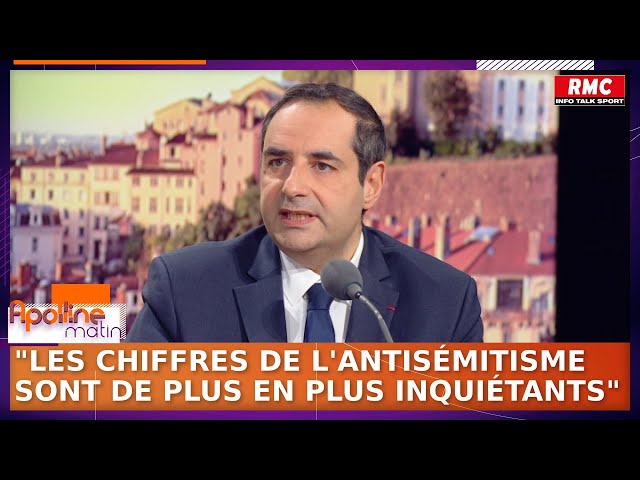 ⁣"Les chiffres de l'antisémitisme sont de plus en plus inquiétants", alerte Élie Korch