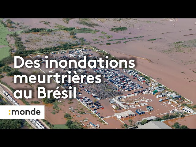 ⁣Intempéries : les inondations au Brésil ont fait au moins 78 morts