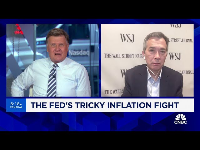 ⁣WSJ's Greg Ip: Everybody's conviction of 2% inflation has to be lower after what we'v