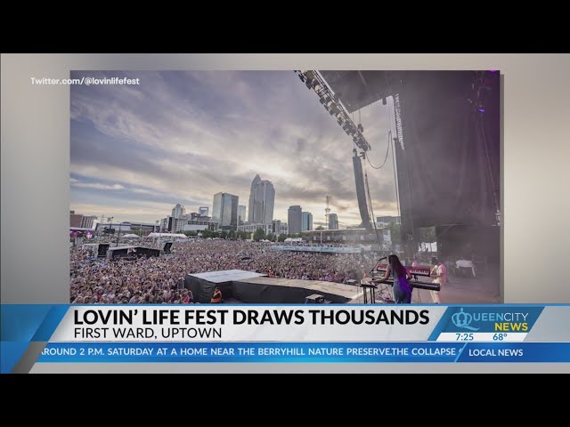 ⁣Inaugural Lovin' Life Fest draws thousands