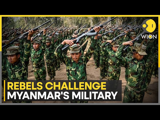 ⁣Rebel groups capture Myanmar's military base | Latest English News | WION