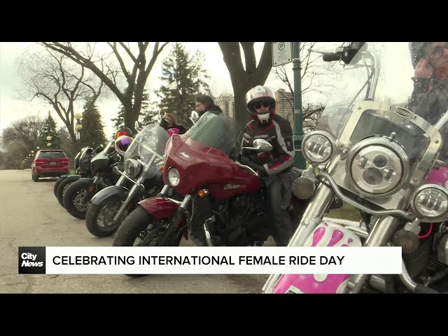 Motorcyclists mark International Female Ride Day