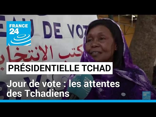 ⁣Jour de vote pour les Tchadiens : quelles attentes pour cette élection présidentielle ?
