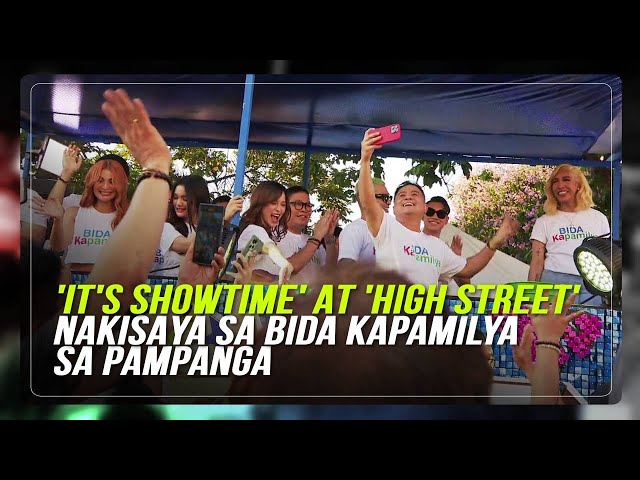⁣'IT'S SHOWTIME' at 'HIGH STREET' nakisaya sa Bida Kapamilya sa Pampanga | A
