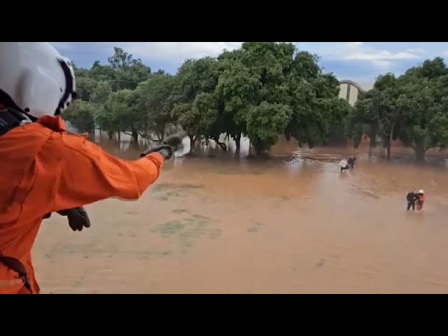 ⁣No Comment : Inondations catastrophiques au Brésil