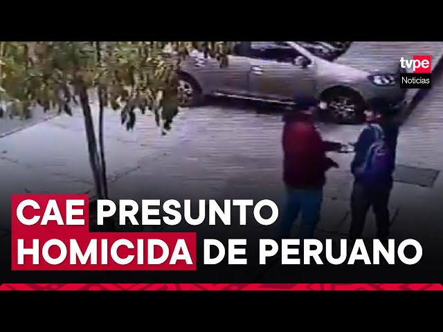 ⁣Chile: capturan al presunto autor del homicidio de turista peruano