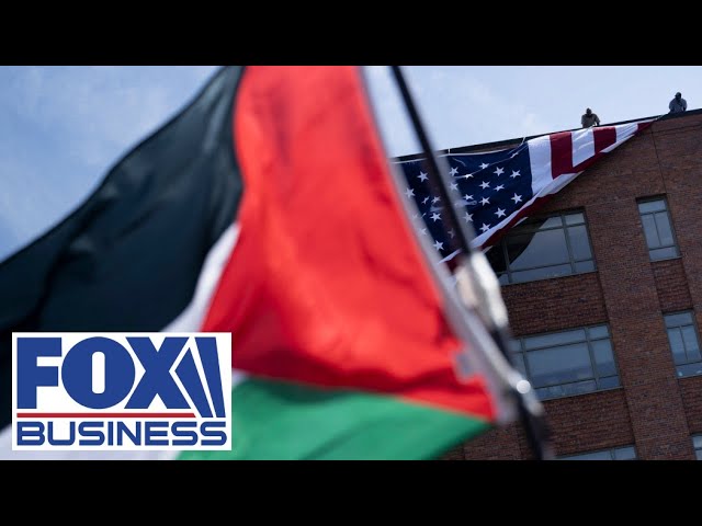 ⁣College student concerned over 'anti-American rhetoric' spewed in anti-Israel protests