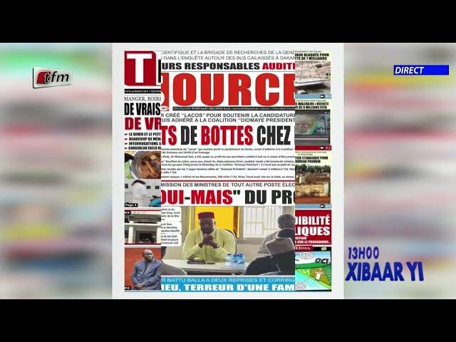 ⁣Revue de Presse du 06 Mai 2024 présenté par Mamadou Mouhamed Ndiaye