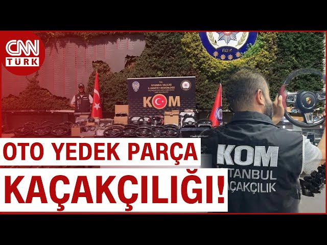 90 Milyon TL'lik Oto Yedek Parça Kaçakçılığı! Tam 4447 Parça Ele Geçirildi...