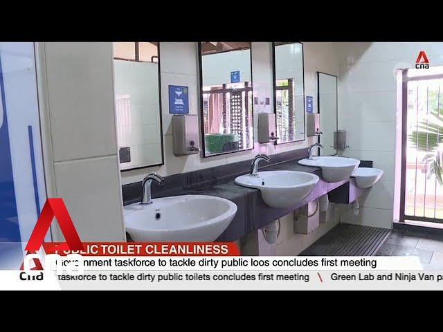 ⁣Singapore's Public Toilets Taskforce kicks off discussions to clean up dirty loos